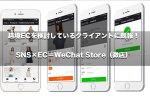 越境ECを検討しているクライアントに朗報！SNS×EC＝WeChat Store（微店）